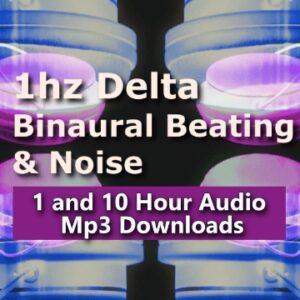 Deep Sleep Delta Wave Binaural Beats 1 Hz with Noise