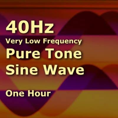 Pure Sine Wave 40Hz