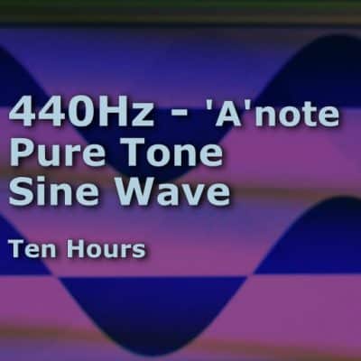 Pure Sine Wave A-440Hz