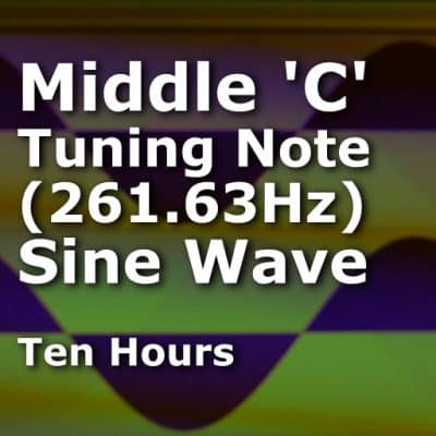 Middle C Sine Wave