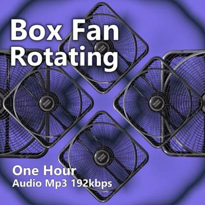 Sound of Box Fan Rotating