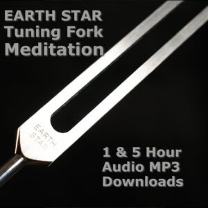 Earth Star Tuning Fork Meditation Sustained 68.05 Hz Note 1 and 5 Hour Audio Downloads MP3 for Grounding and Relaxation