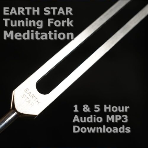 Earth Star Tuning Fork Meditation Sustained 68.05 Hz Note 1 and 5 Hour Audio Downloads MP3 for Grounding and Relaxation