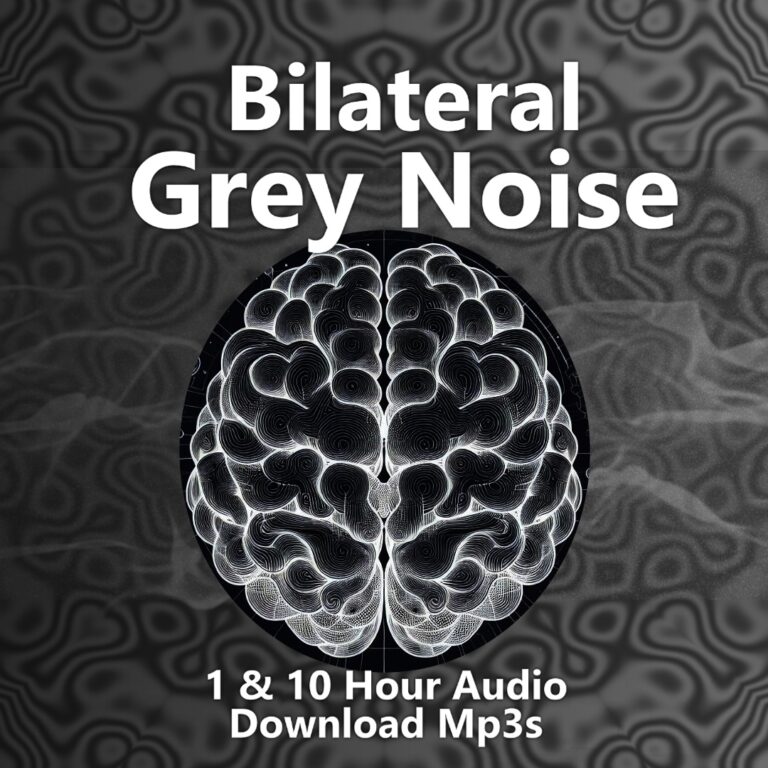 Bilateral Grey Noise 1 and 10 Hour Audio Download MP3s for Brainwave and Anxiety Relief