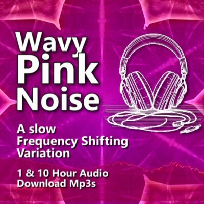 Wavy Pink Noise With Slow Frequency Shifting