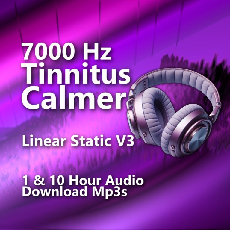 A graphic for "Tinnitus Calmer,