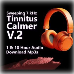 A graphic for "Tinnitus Calmer V2,