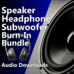 Speaker Headphone Subwoofer Burn-In Audio Download Bundle MP3 for Audio Equipment Break-In
