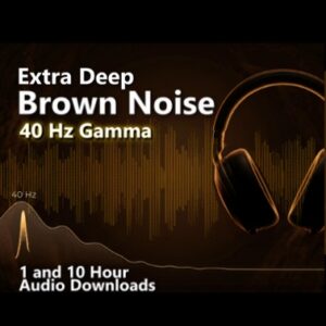 Extra deep brown noise 40 Hz gamma binaural beats audio download deep sleep focus relaxation