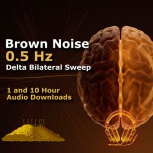 brown noise 0.5 hz delta binaural bilateral sweep deep sleep audio download